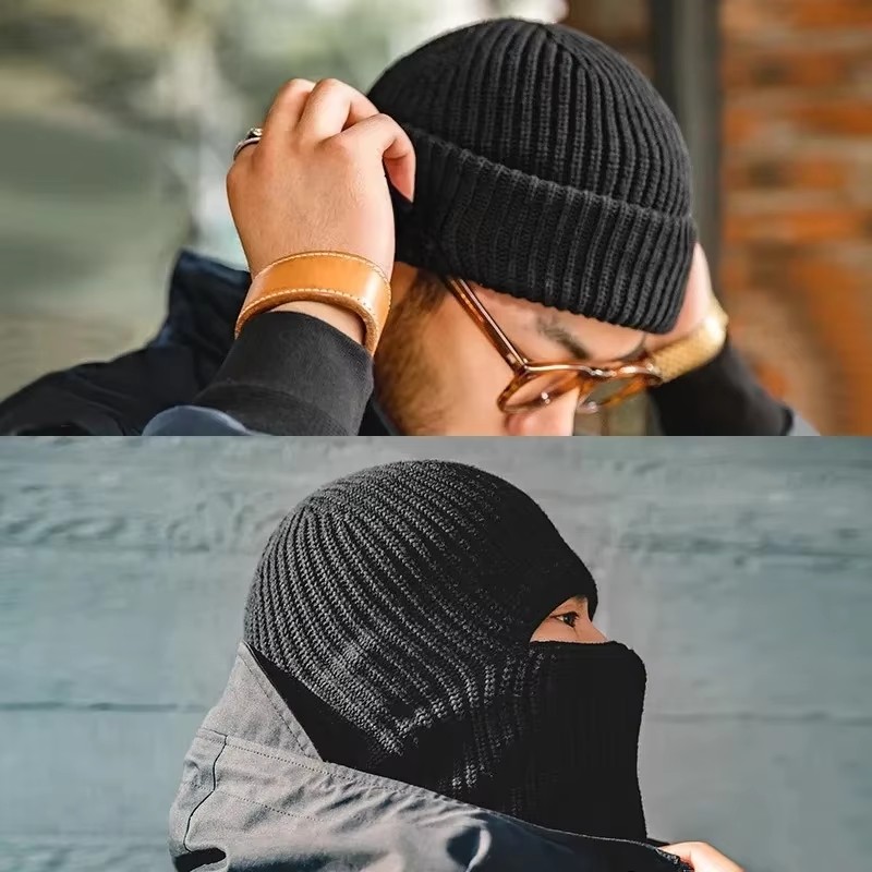 Mannen Winter Skullies Mutsen  - Muffler Men Wool recensie en prijs