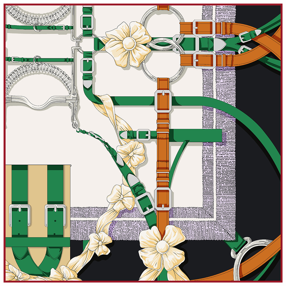 90 cm Nieuwe Ontwerp Riem Twil - Scarf Silk Square recensie en prijs