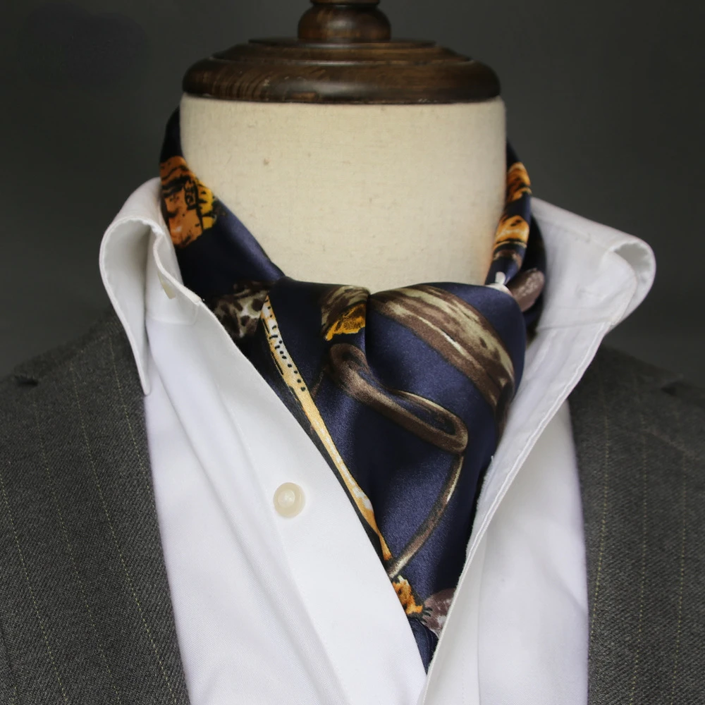 Britse Heren Zijden Sjaal Klei - Scarf Silk Square recensie en prijs