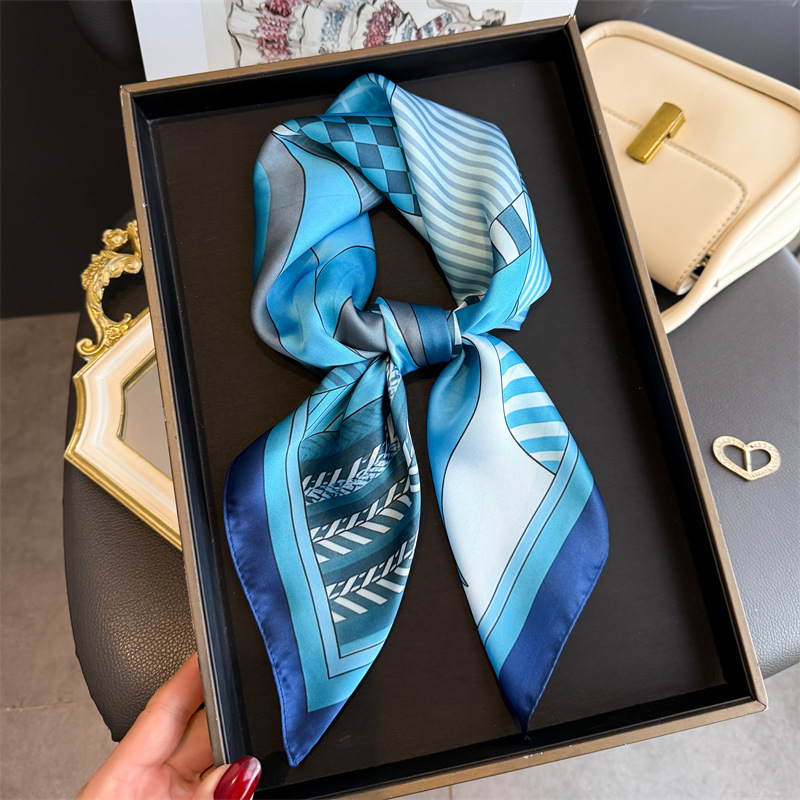2026 Nieuwe Geometrie Print Zi - Scarf Silk Square recensie en prijs