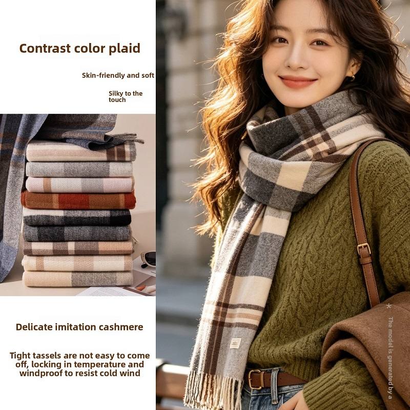 dikke, gemêleerde sjaal voor d - Infinity Scarf Knit recensie en prijs