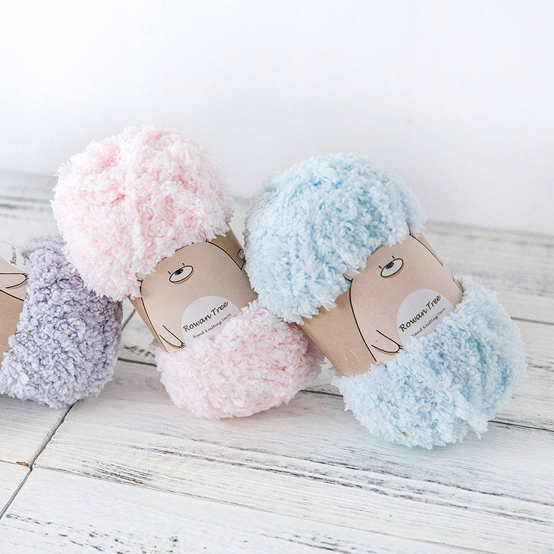 50G/Ball Dik Pluche Fluweel Ko - Woven Scarf Blanket recensie en prijs
